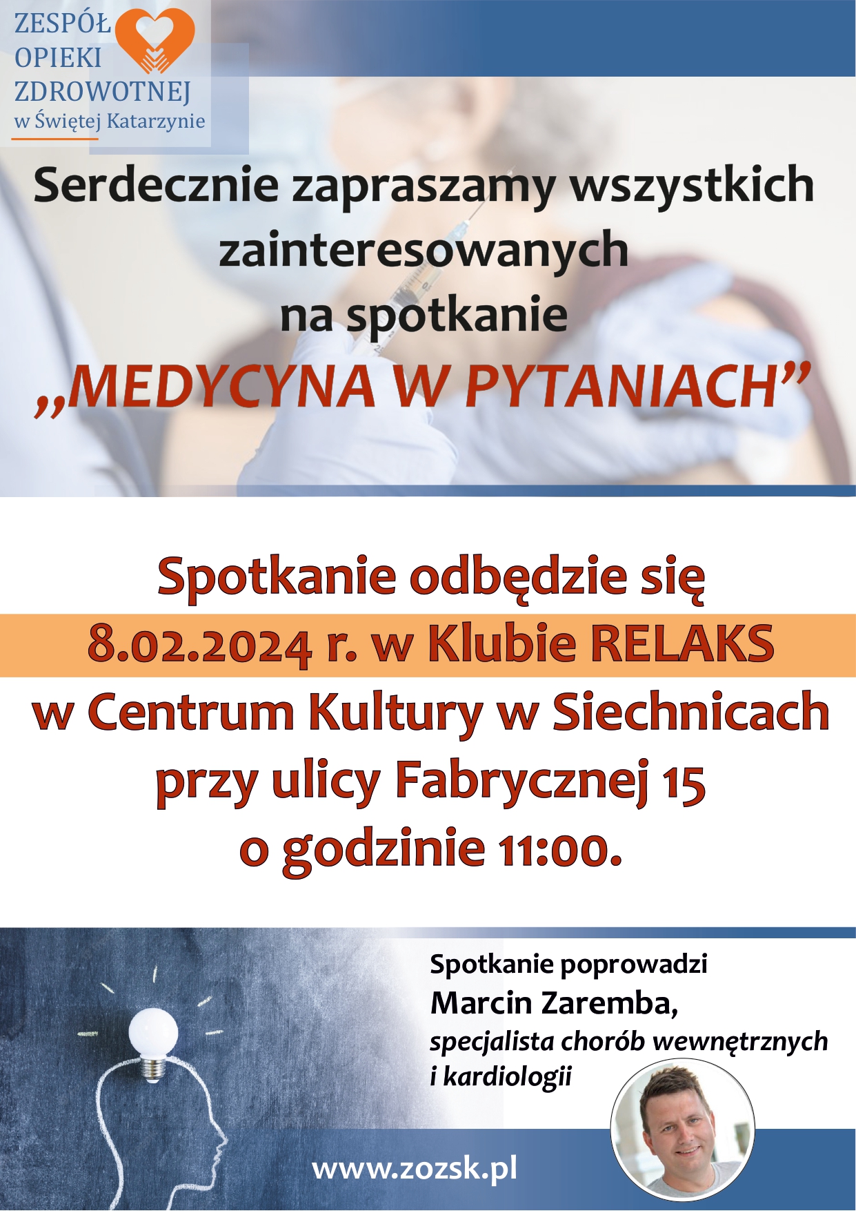 Spotkanie - Medycyna w pytaniach