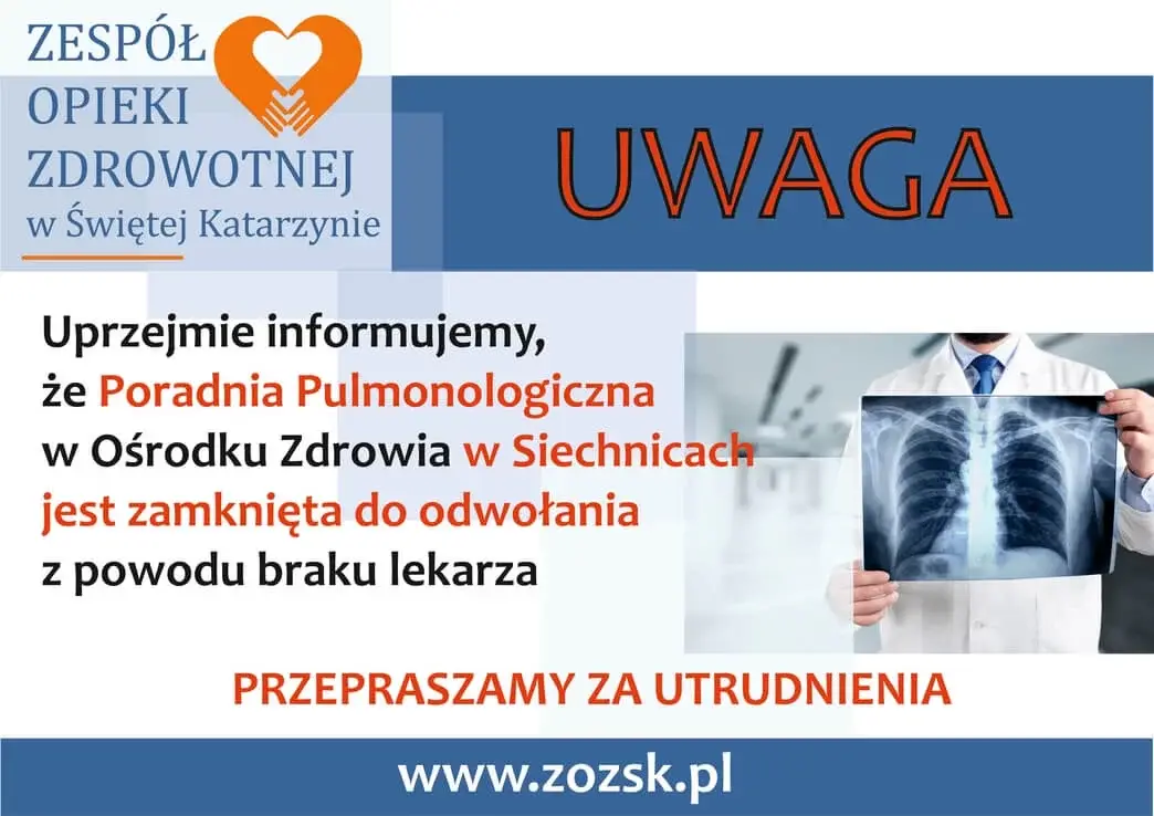 poradnia pulmonologiczna w siechnicach