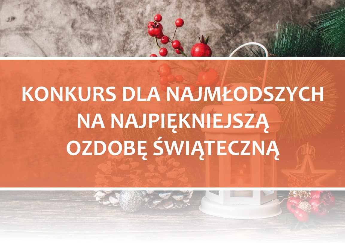 Konkurs dla dzieci na ozdobę świąteczną